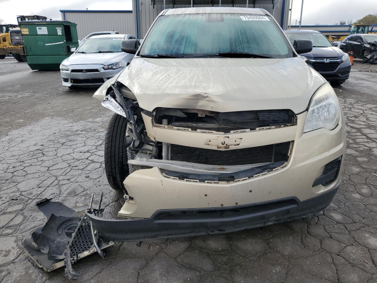 2012 Chevrolet Equinox VIN 2GNALBEK9C6198159 Copart auction photo, front end / minor dent/scratches damage thumbnail 5