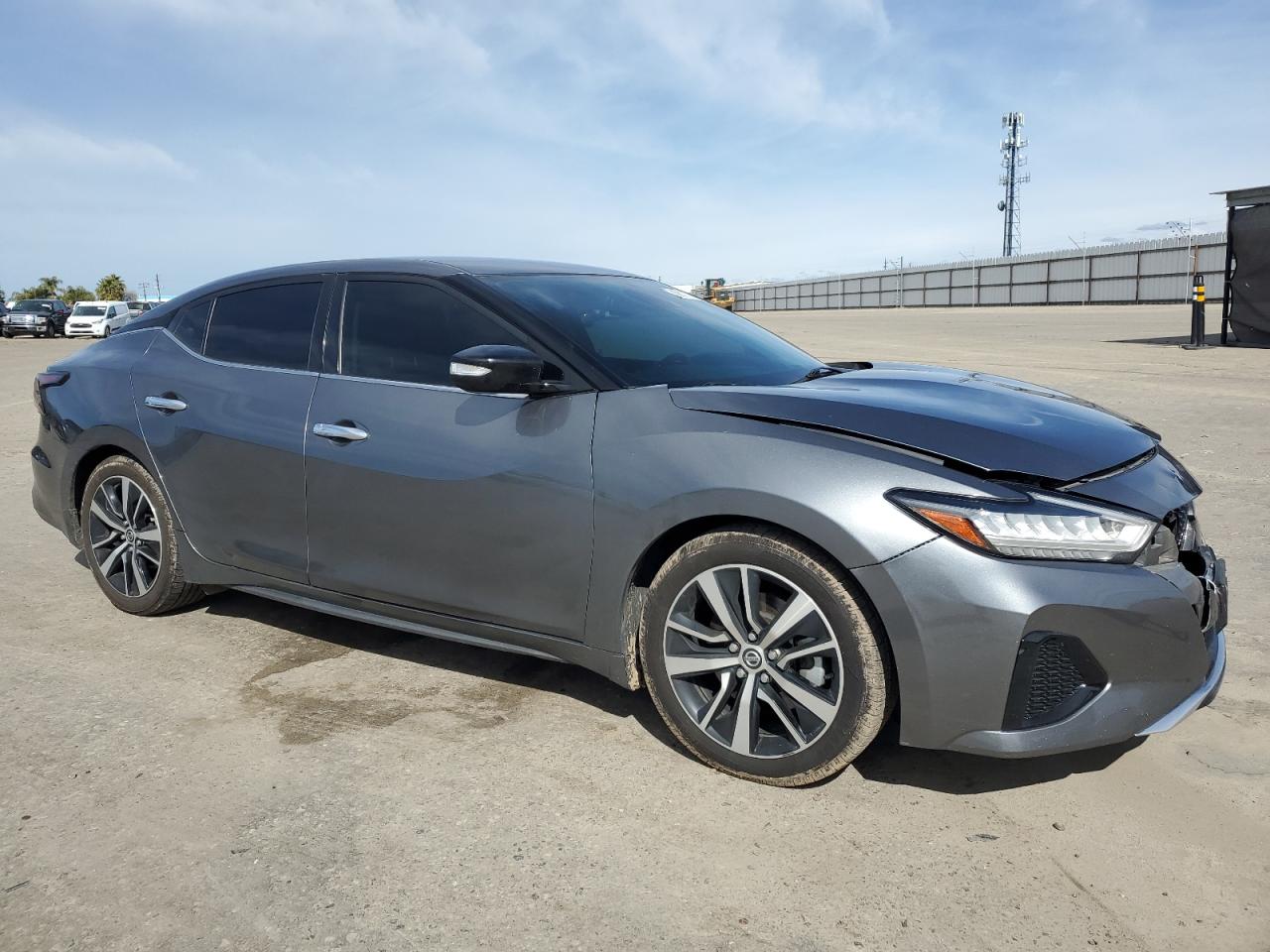 2021 Nissan Maxima VIN 1N4AA6CV1MC514333 Copart auction photo, front end damage thumbnail 4