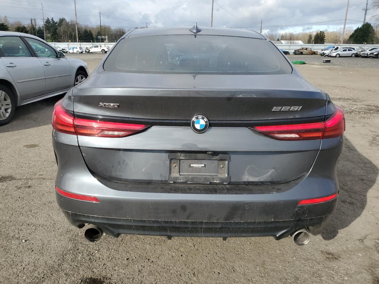 2020 BMW 2er VIN WBA73AK00L7F69807 Copart auction photo, side damage thumbnail 6