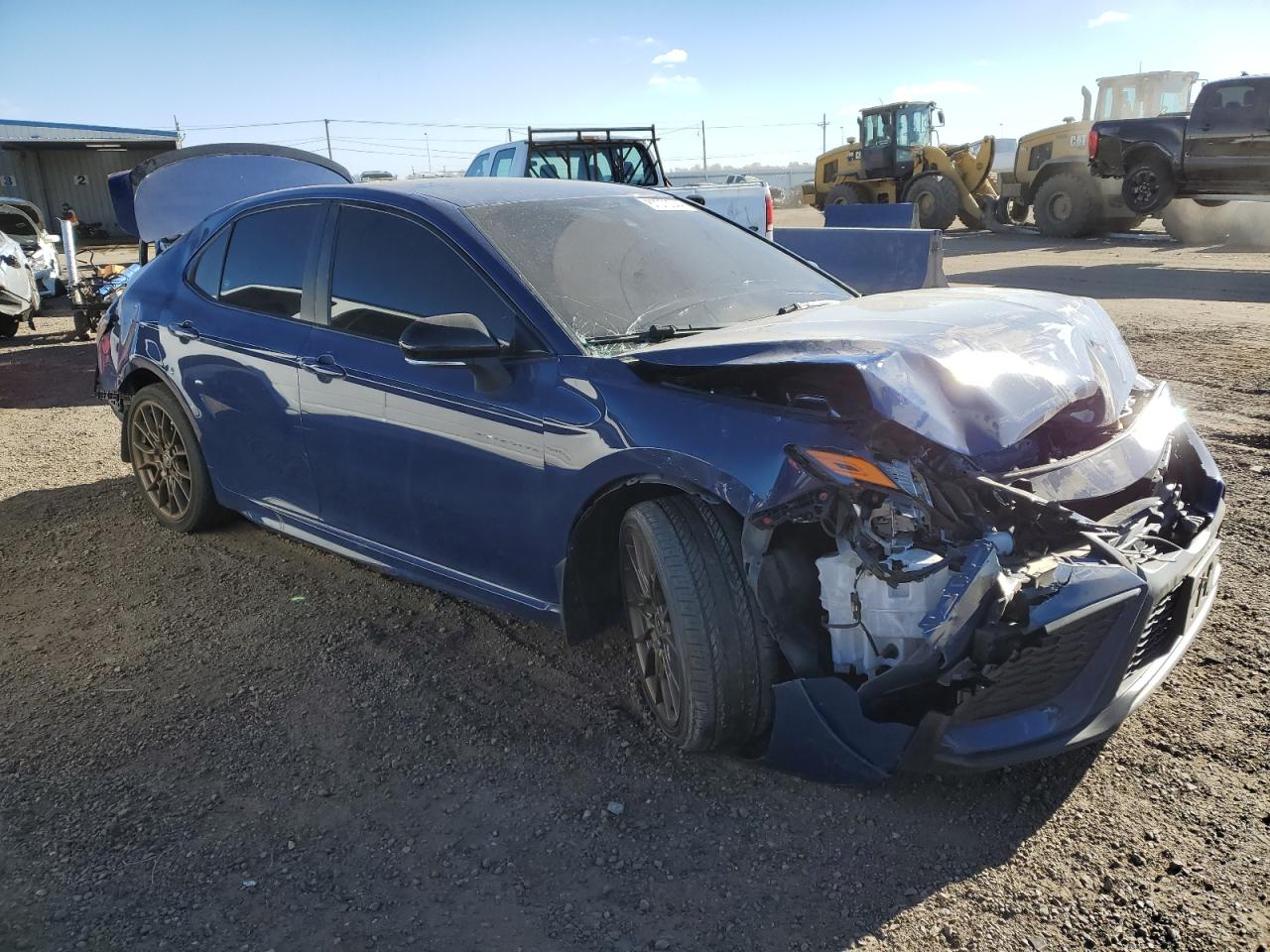 2023 Toyota Camry VIN 4T1G11BK6PU075090 Copart auction photo, front end / rear end damage thumbnail 4