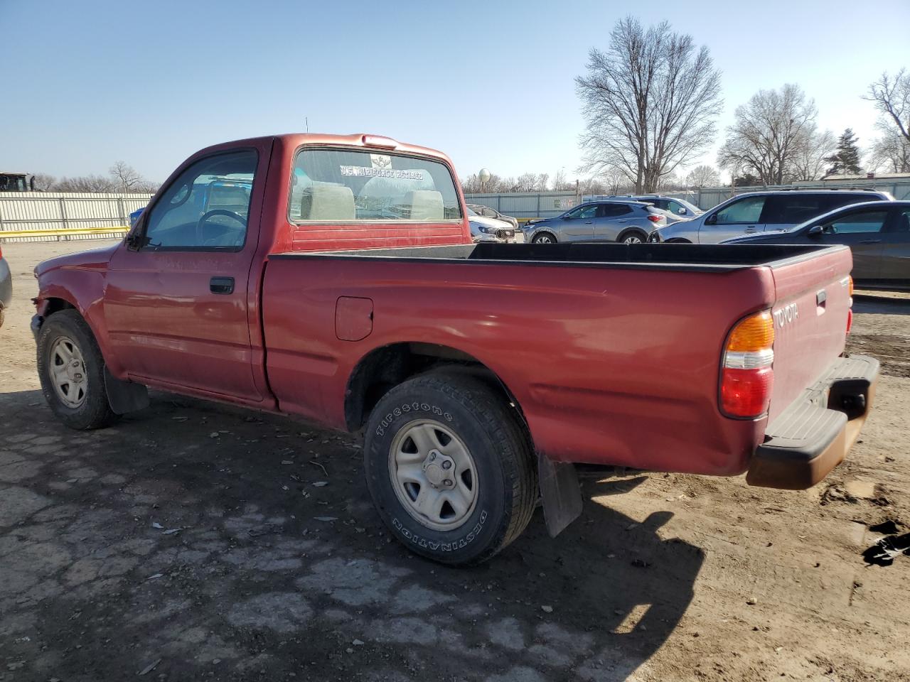 2002 Toyota Tacoma VIN 5TENL42N82Z078753 Copart auction photo, front end / side damage thumbnail 2