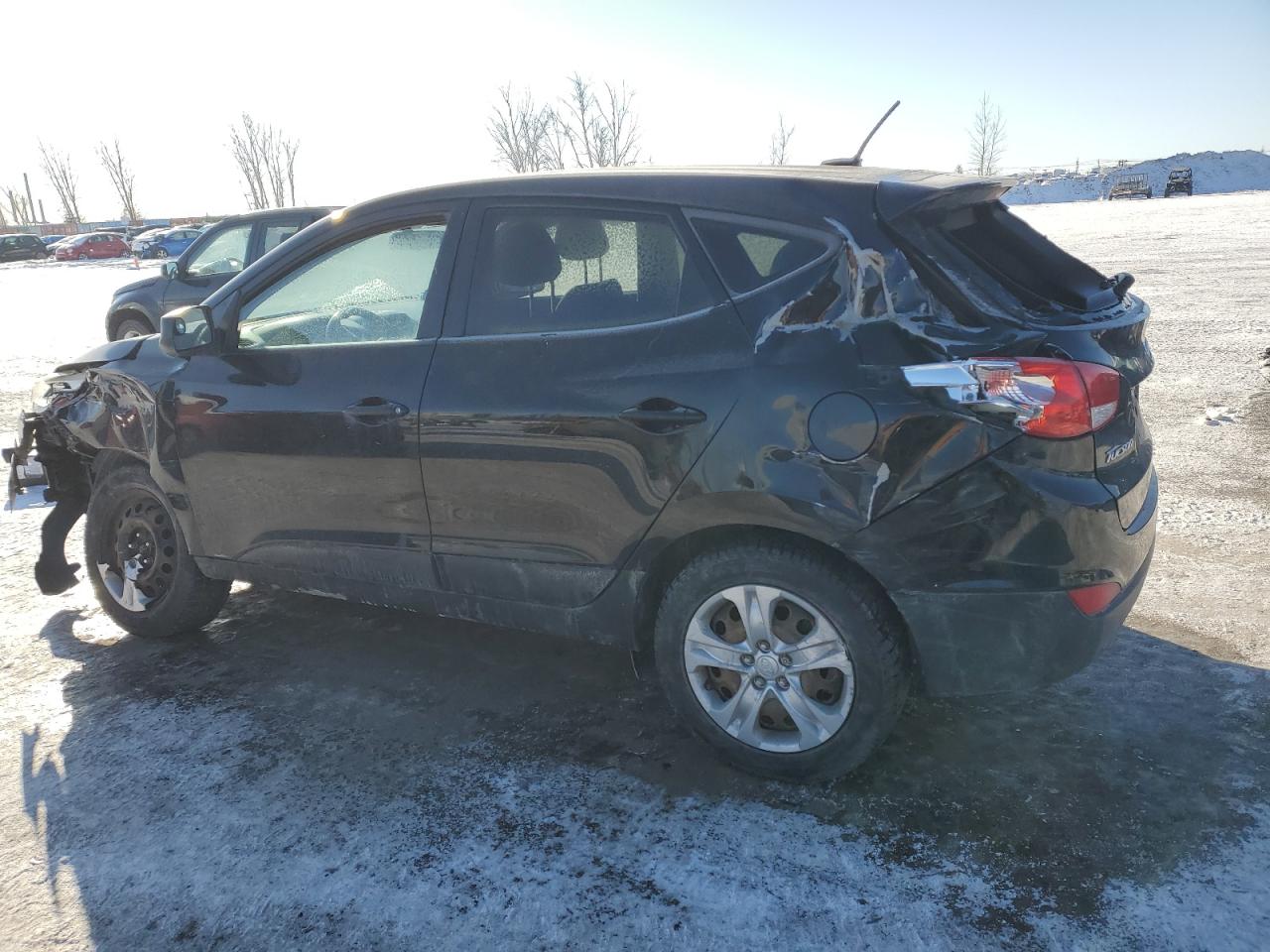2015 Hyundai Tucson VIN KM8JT3AF1FU078011 Copart auction photo, all over damage thumbnail 2