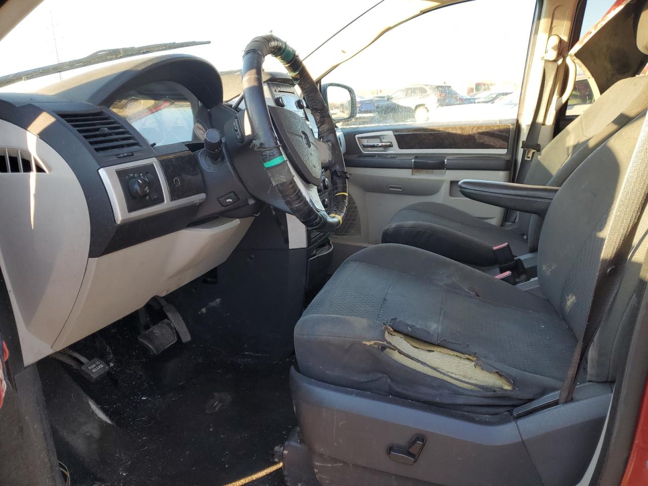 2010 Dodge Caravan VIN 2D4RN5D18AR100785 Copart auction photo, all over damage thumbnail 7