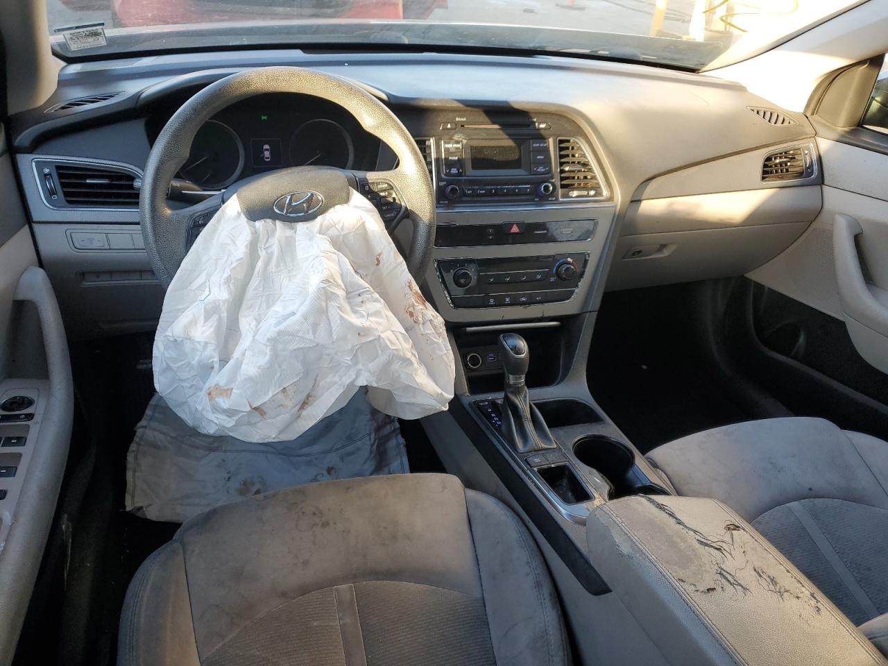 2017 Hyundai Sonata VIN 5NPE24AF8HH570630 Copart auction photo, front end damage thumbnail 8