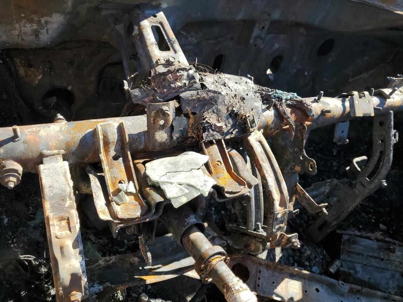 2015 KIA Optima VIN 5XXGN4A76FG504840 Copart auction photo, burn damage thumbnail 9