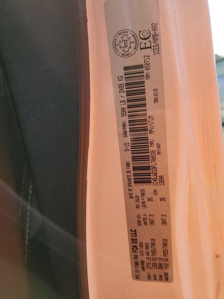2015 Jeep Wrangler VIN 1C4BJWEG9FL700539 Copart auction photo, front end damage thumbnail 12