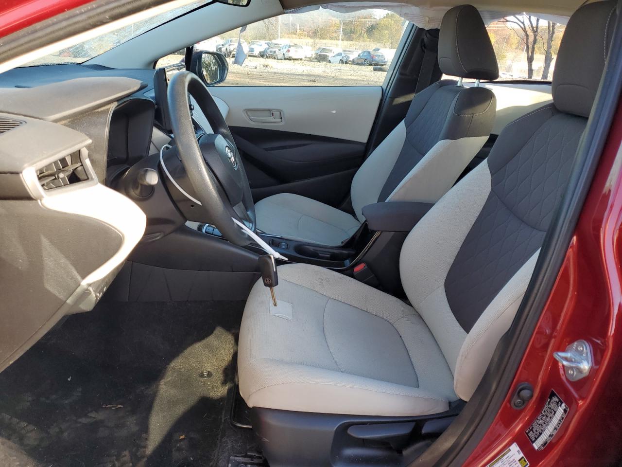 2022 Toyota Corolla VIN 5YFEPMAE2NP310120 Copart auction photo, undercarriage / all over damage thumbnail 7