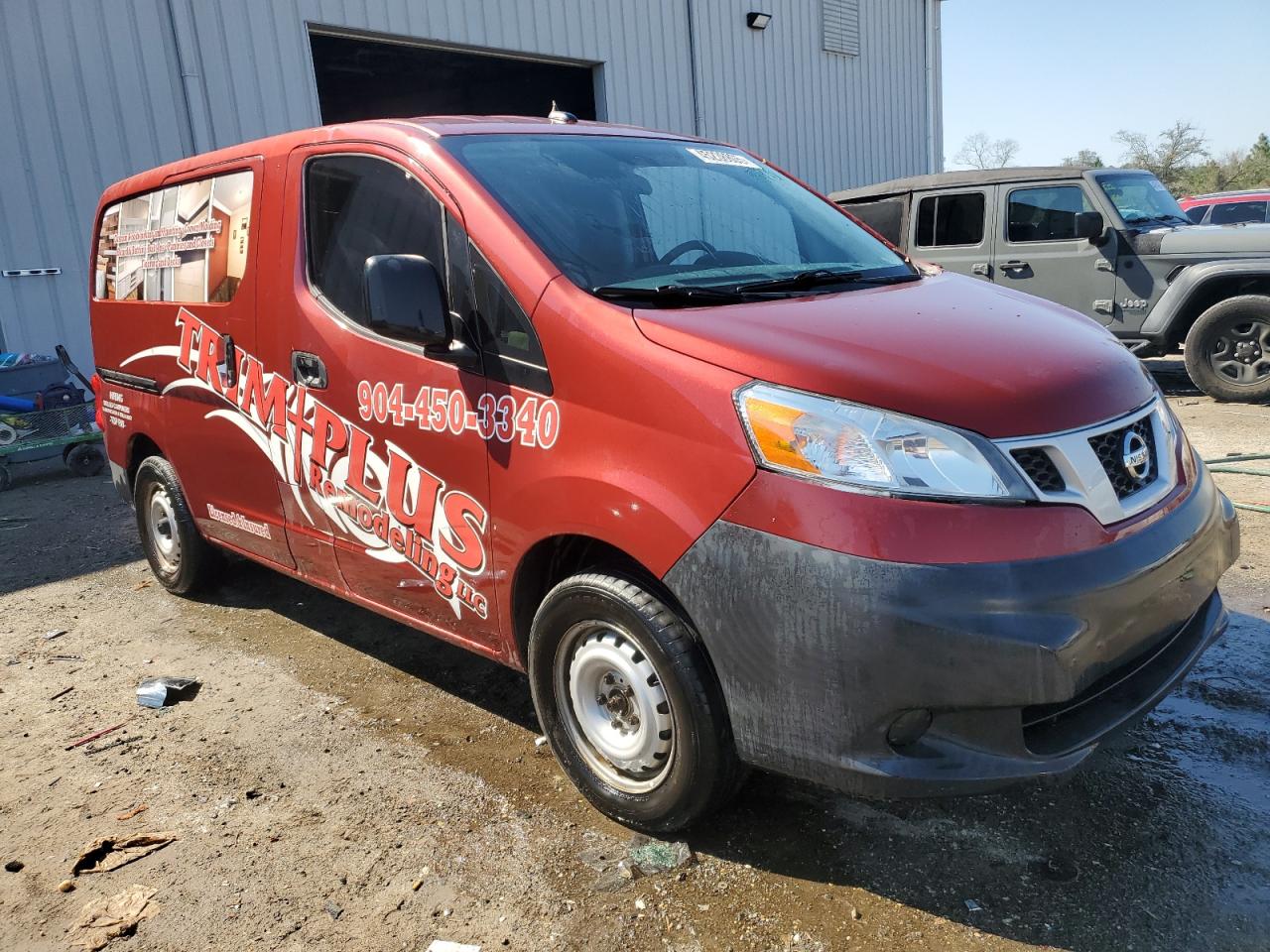 2015 Nissan NV VIN 3N6CM0KN3FK723124 Copart auction photo, minor dent/scratches damage thumbnail 4