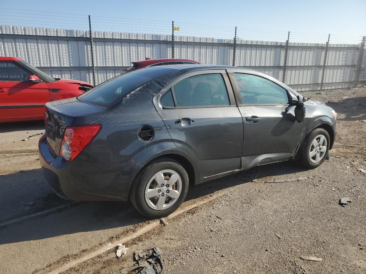 2016 Chevrolet Sonic VIN 1G1JA5SH5G4133530 Copart auction photo, front end / all over damage thumbnail 3