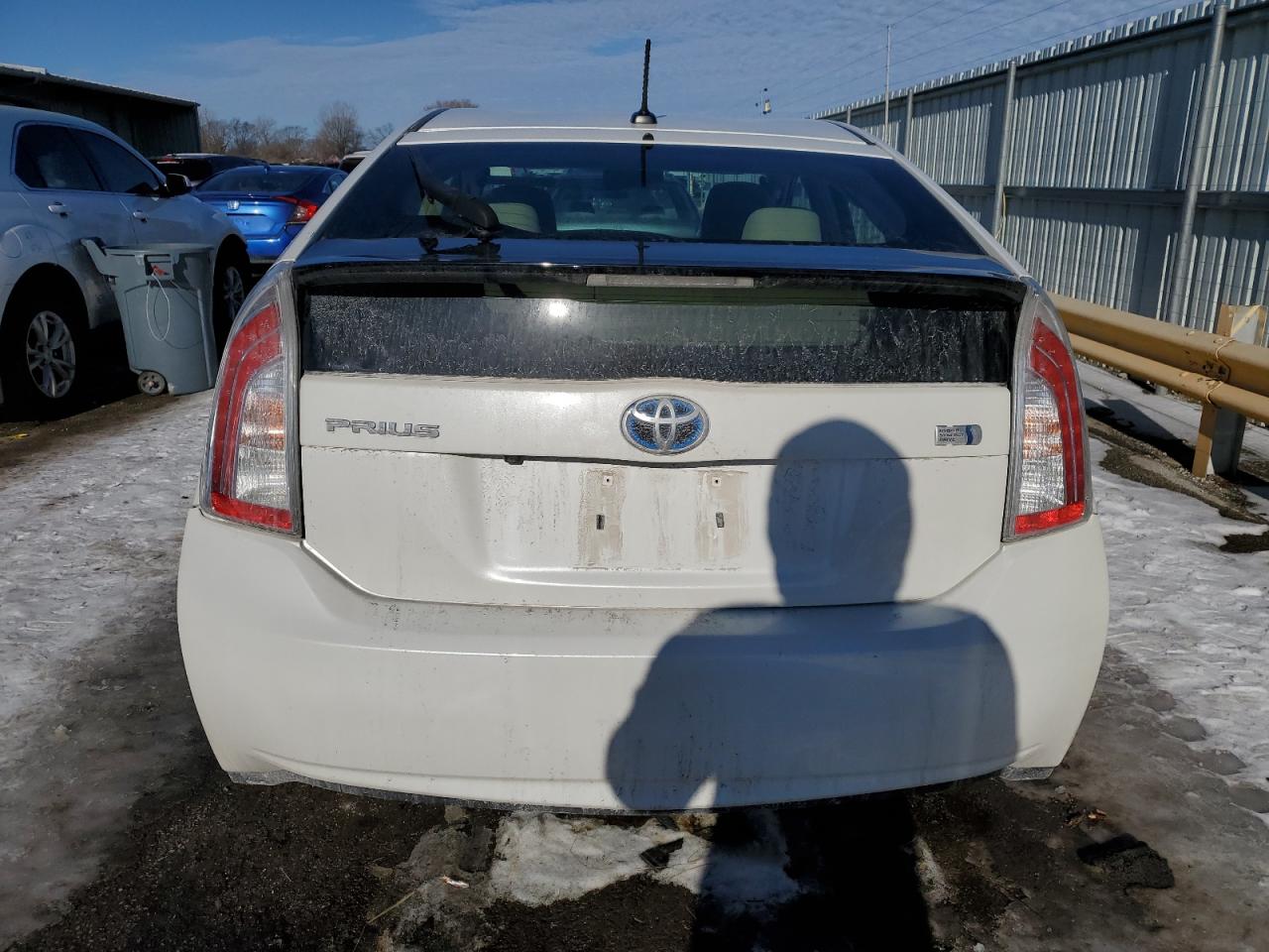 2013 Toyota Prius VIN JTDKN3DU6D5628047 Copart auction photo, all over / front end damage thumbnail 6