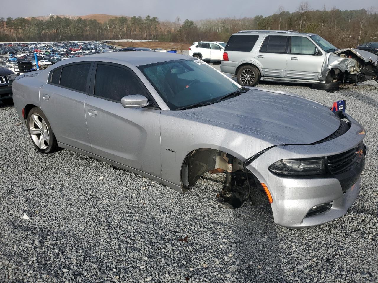 2018 Dodge Charger VIN 2C3CDXCT9JH125080 Copart auction photo, front end damage thumbnail 4