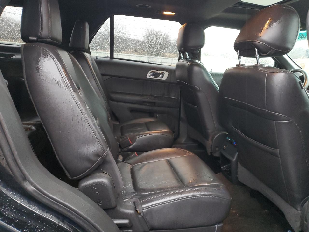 2013 Ford Explorer VIN 1FM5K7D89DGB31929 Copart auction photo, side / rear end damage thumbnail 11