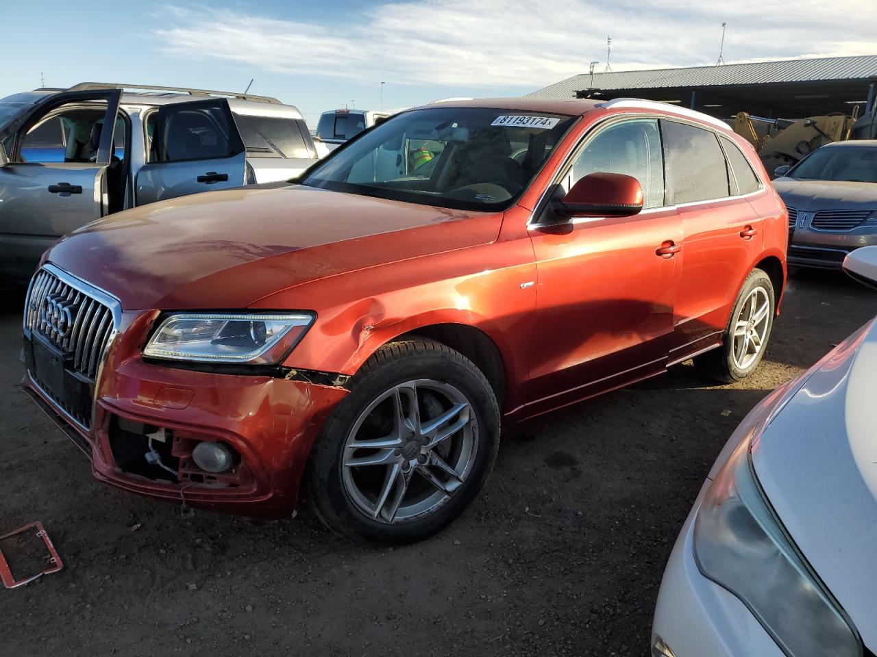 2014 Audi Q5 VIN WA1DGAFP3EA127778
