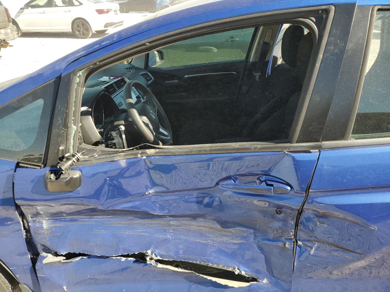 2015 Honda Fit VIN 3HGGK5H53FM751865 Copart auction photo, side / minor dent/scratches damage thumbnail 7