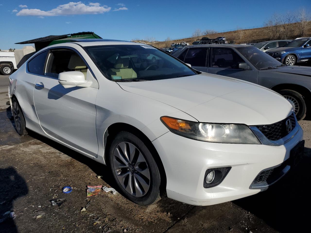 2014 Honda Accord VIN 1HGCT1B88EA008136 Copart auction photo, rear end / side damage thumbnail 4