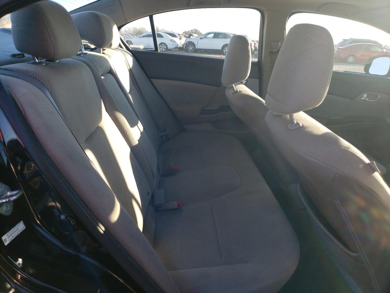 2012 Honda Civic VIN 2HGFB2F85CH549854 Copart auction photo, side damage thumbnail 10