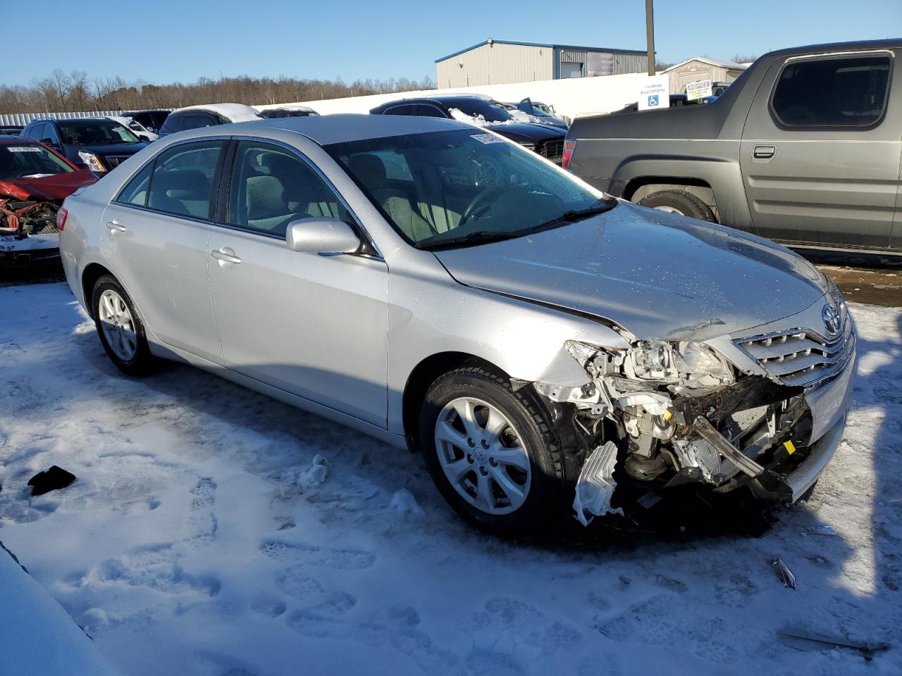 2010 Toyota Camry VIN 4T4BF3EK5AR072827 Copart auction photo, front end damage thumbnail 4