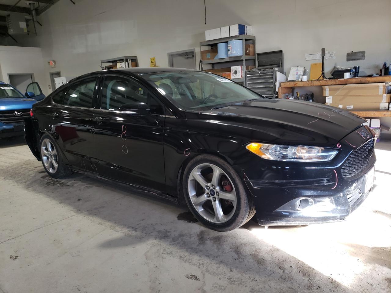 2016 Ford Fusion VIN 3FA6P0T94GR293689 Copart auction photo, all over damage thumbnail 4