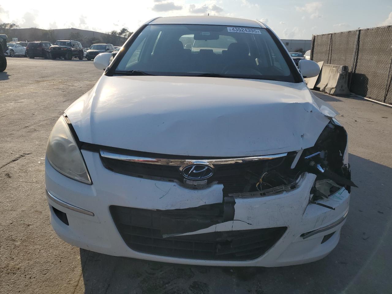 2010 Hyundai Elantra VIN KMHDB8AE6AU054865 Copart auction photo, front end damage thumbnail 5