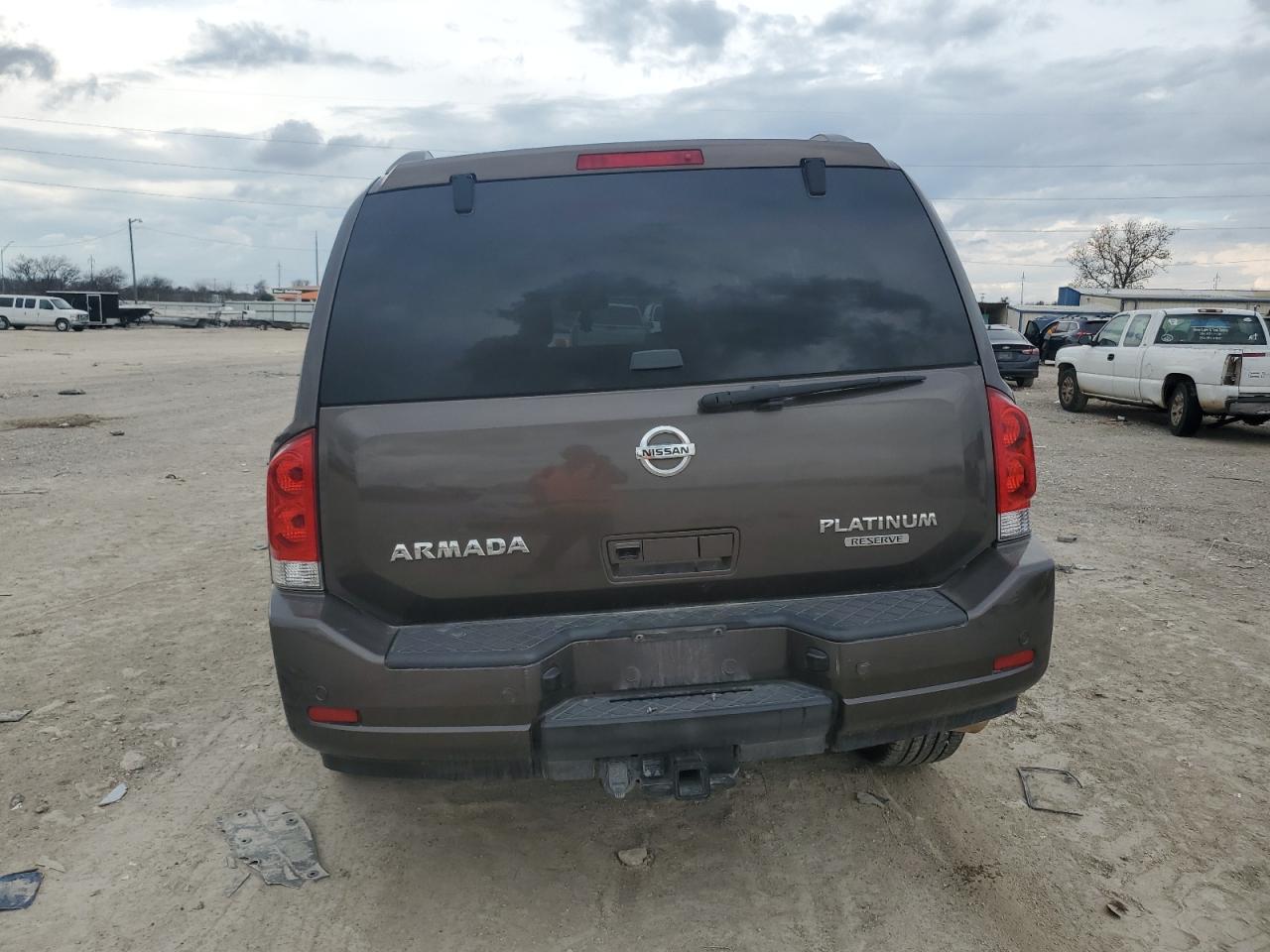 2015 Nissan Armada VIN 5N1BA0NF6FN616005 Copart auction photo, all over damage thumbnail 6