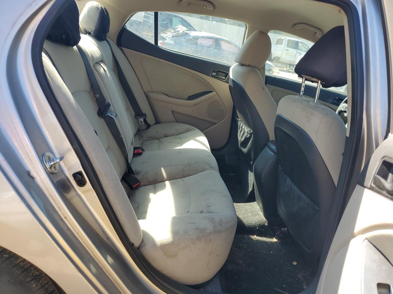 2015 KIA Optima VIN 5XXGM4A78FG355320 Copart auction photo, all over damage thumbnail 10
