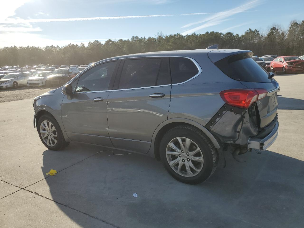2020 Buick Envision VIN LRBFXBSA9LD157240 Copart auction photo, all over damage thumbnail 2