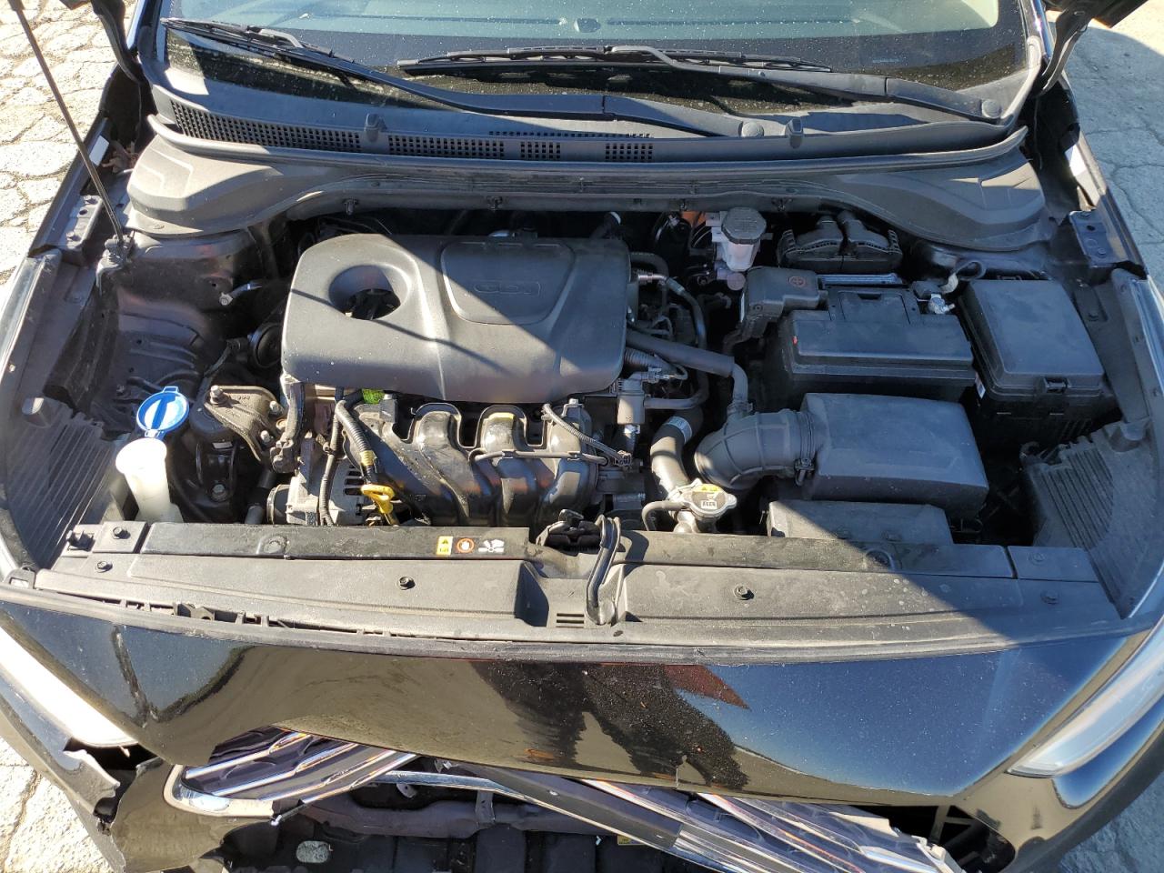 2019 Hyundai Accent VIN 3KPC24A3XKE044766 Copart auction photo, front end damage thumbnail 11
