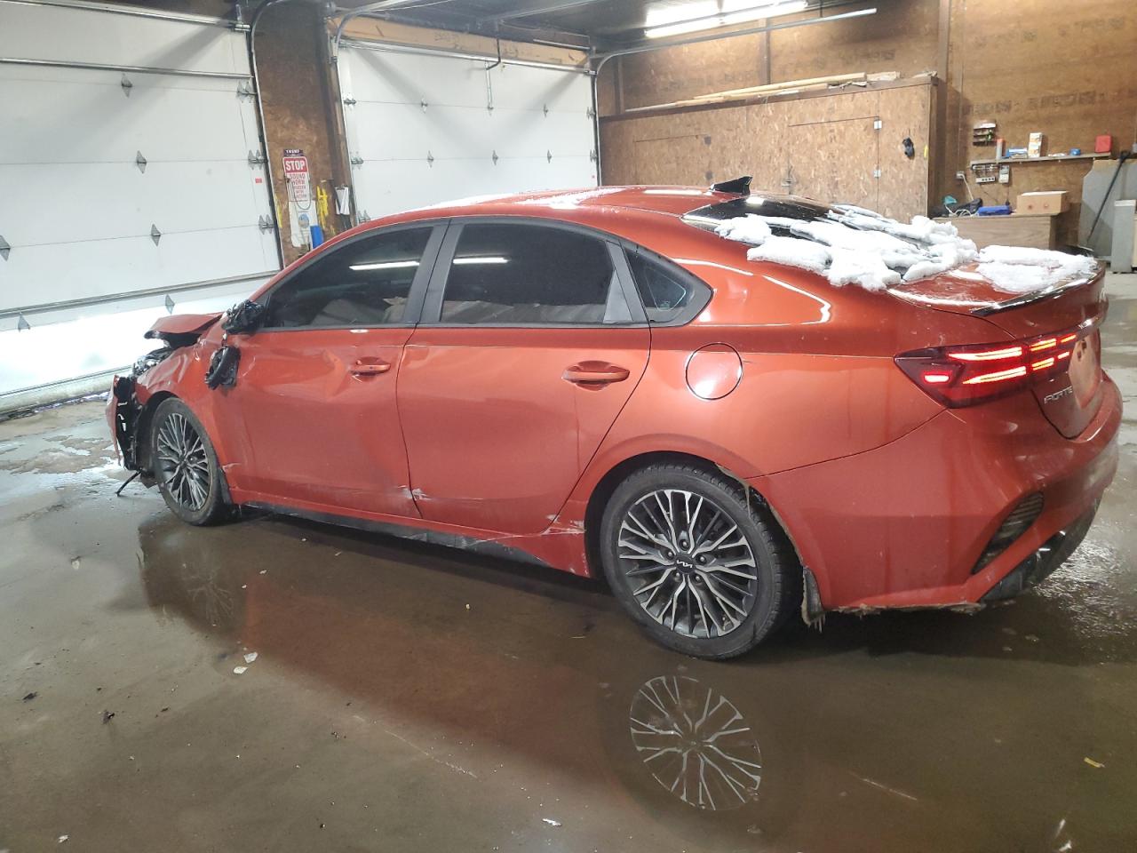 2023 KIA Forte VIN 3KPF54AD0PE574278 Copart auction photo, front end / side damage thumbnail 2