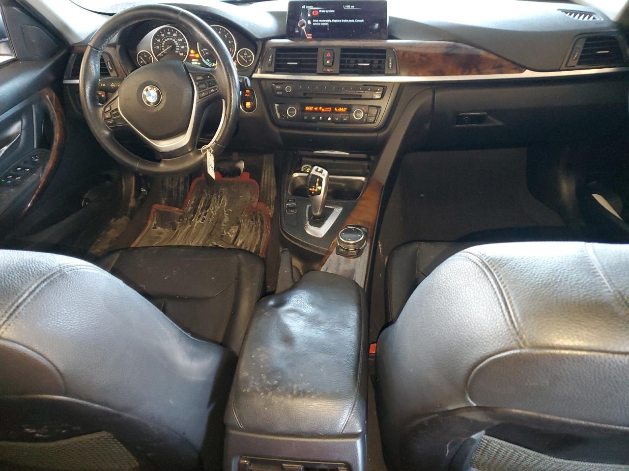 2014 BMW 3er VIN WBA3A5C52EP601114 Copart auction photo, front end / side damage thumbnail 8