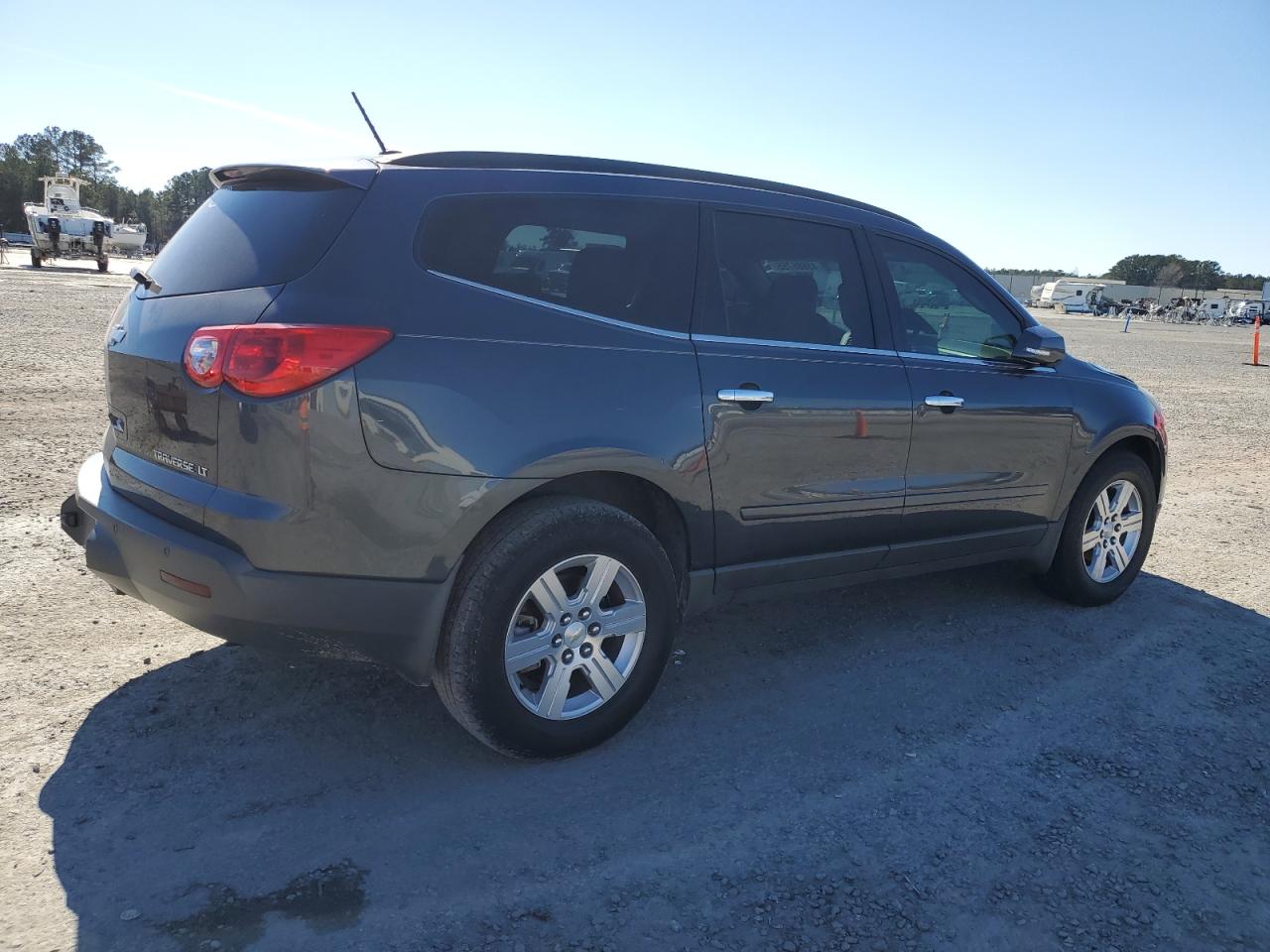 2012 Chevrolet Traverse VIN 1GNKRJED6CJ329873 Copart auction photo, front end damage thumbnail 3