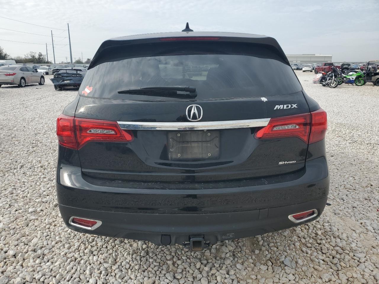 2016 Acura MDX VIN 5FRYD4H42GB009234 Copart auction photo, front end / side damage thumbnail 6