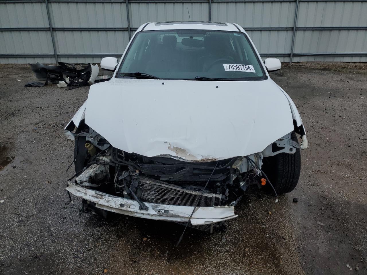 2007 Mazda 3 VIN JM1BK323971664765 Copart auction photo, front end damage thumbnail 5