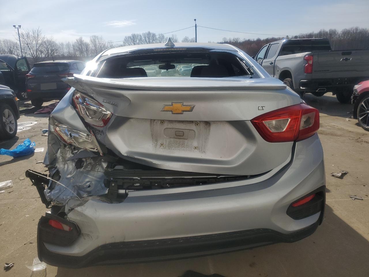 2017 Chevrolet Cruze VIN 1G1BE5SM5H7265404 Copart auction photo, rear end damage thumbnail 6