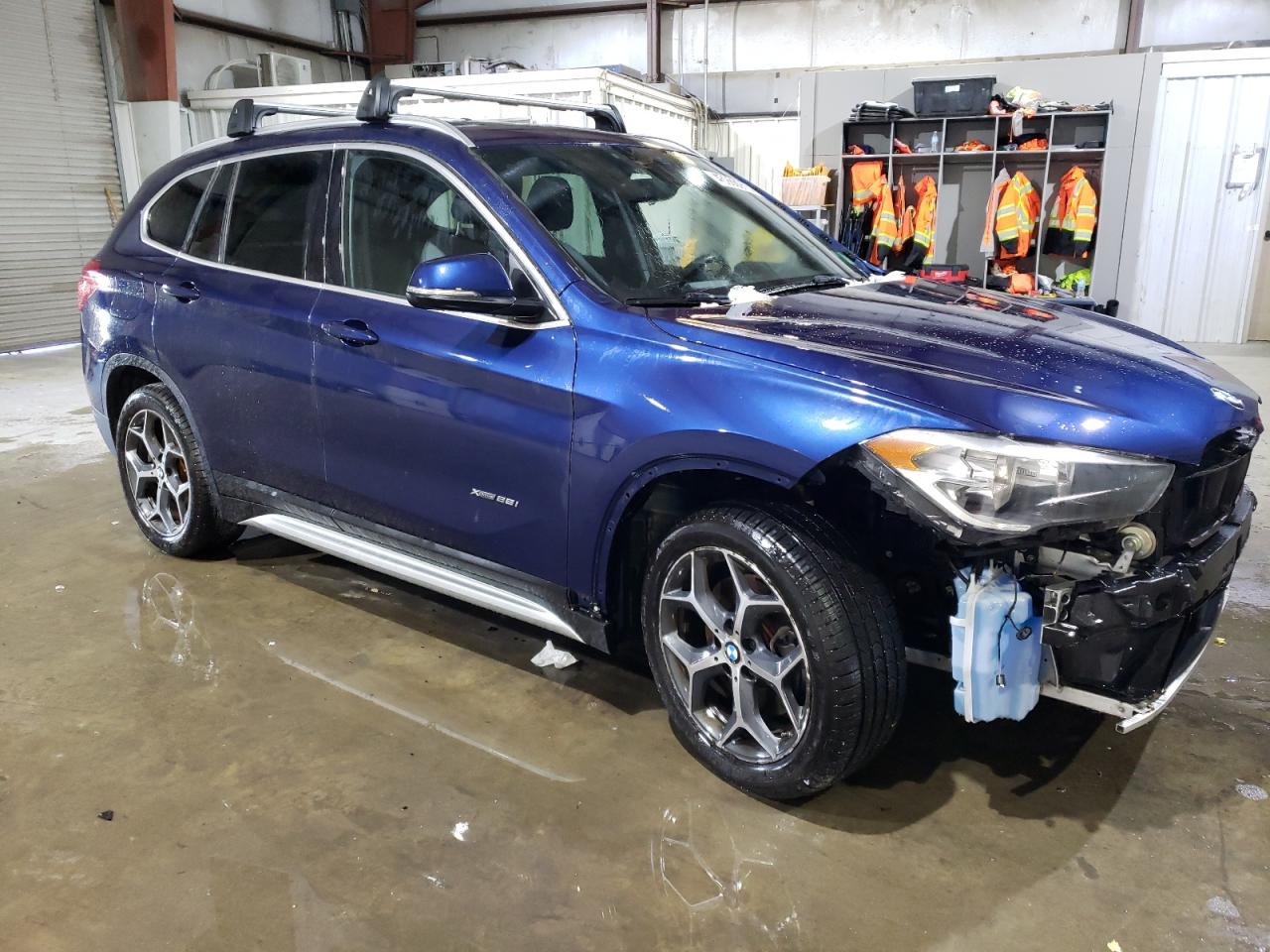 2016 BMW X1 VIN WBXHT3C32G5E52939 Copart auction photo, front end damage thumbnail 4