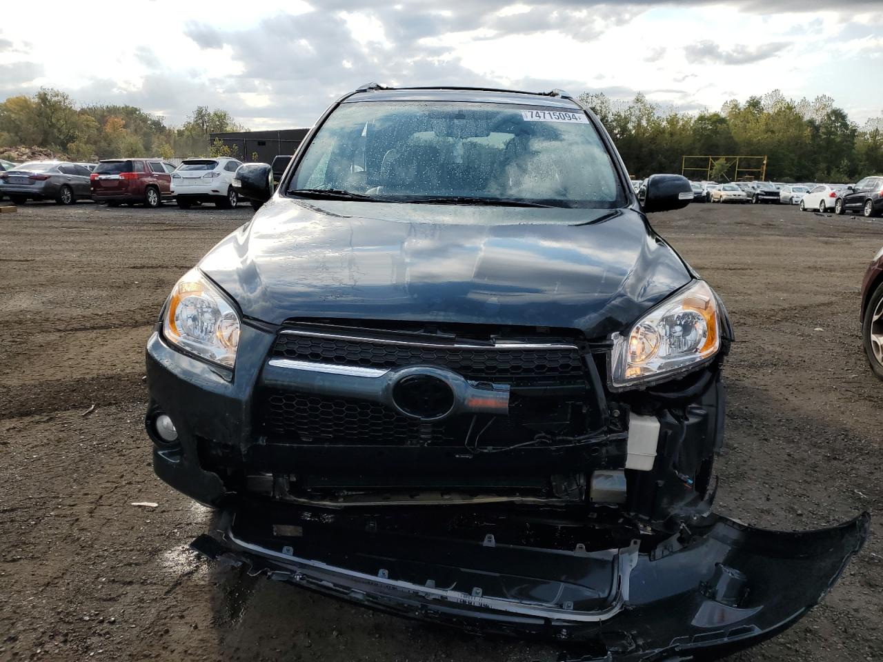 2011 Toyota RAV 4 VIN 2T3DK4DV4BW044543 Copart auction photo, side / front end damage thumbnail 5
