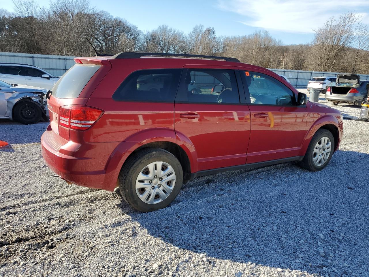 2017 Dodge Journey VIN 3C4PDCAB8HT507120 Copart auction photo, front end damage thumbnail 3