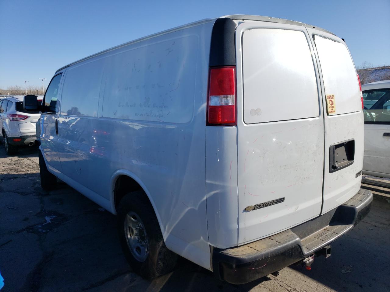 2017 Chevrolet Express VIN 1GCWGAF16H1229915 Copart auction photo, front end / minor dent/scratches damage thumbnail 2