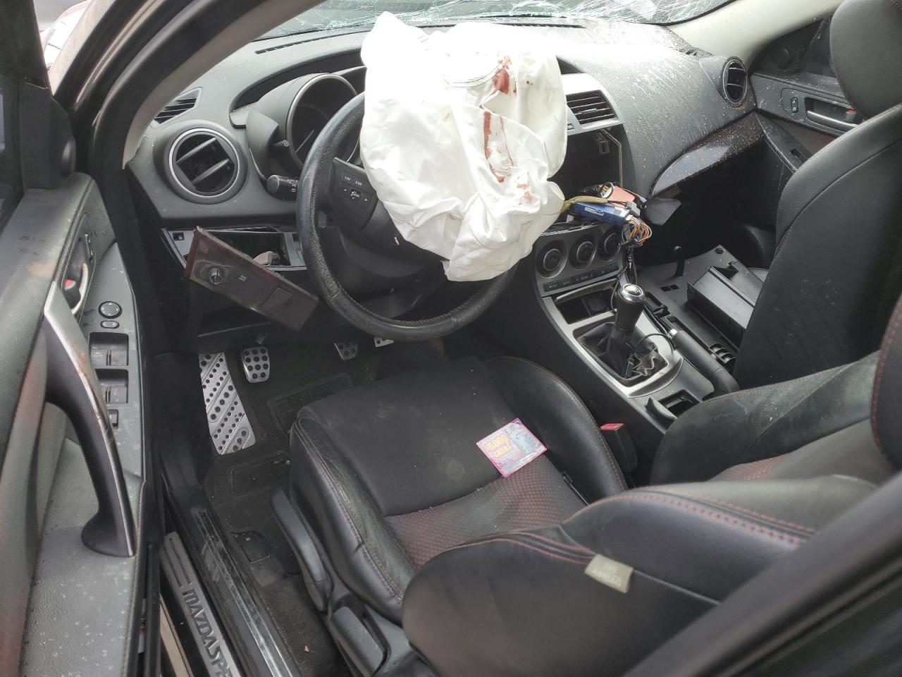 2011 Mazda 3 VIN JM1BL1K48B1376741 Copart auction photo, all over damage thumbnail 8