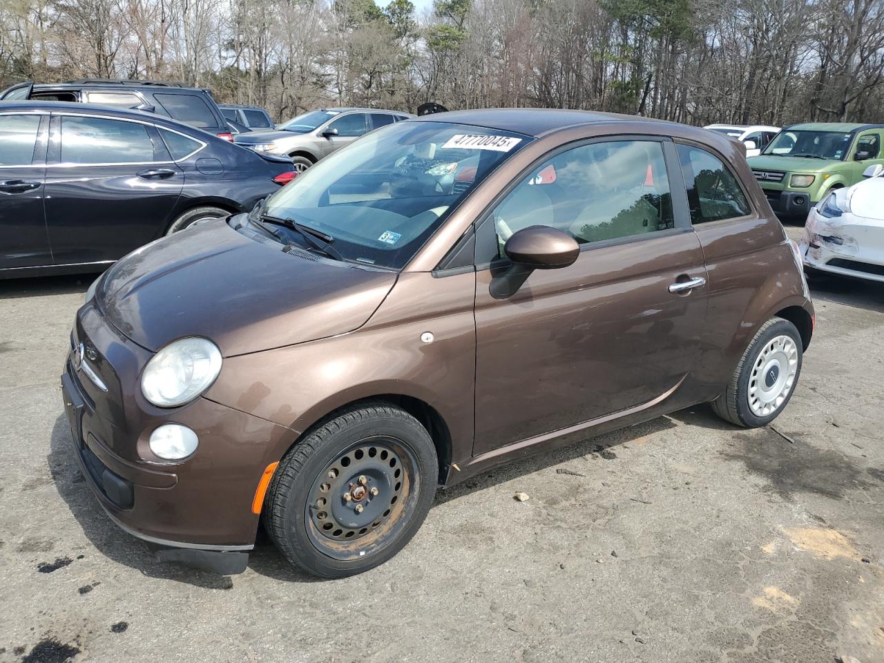 2013 Fiat 500 VIN 3C3CFFAR4DT693406