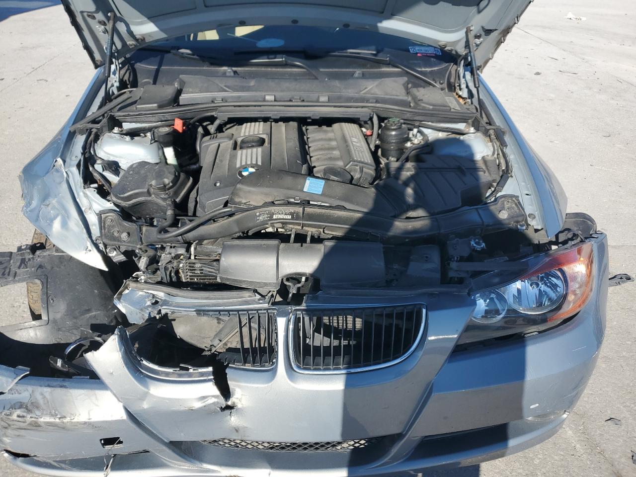 2007 BMW 3er VIN WBAVA335X7KX70133 Copart auction photo, front end damage thumbnail 13