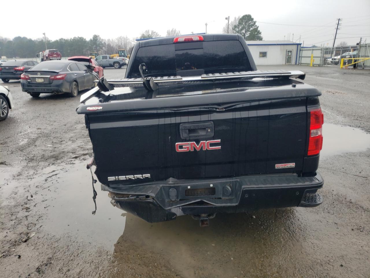 2014 GMC Sierra VIN 3GTU2VEC0EG496867 Copart auction photo, side damage thumbnail 6