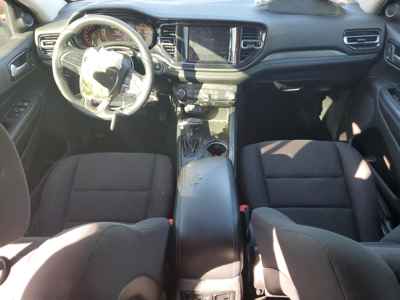 2021 Dodge Durango VIN 1C4RDHAGXMC520006 Copart auction photo, front end / hail damage thumbnail 8