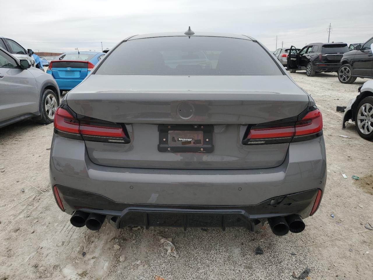 2021 BMW 5er VIN WBA73BJ05MWX10575 Copart auction photo, front end damage thumbnail 6
