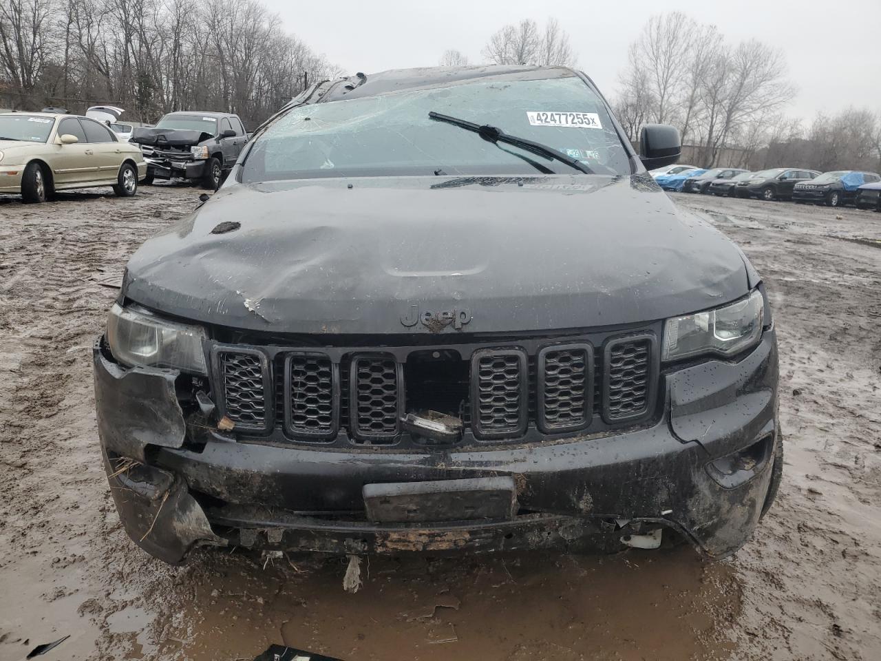 2021 Jeep Grand Cherokee VIN 1C4RJFAG4MC530012 Copart auction photo, rollover damage thumbnail 5