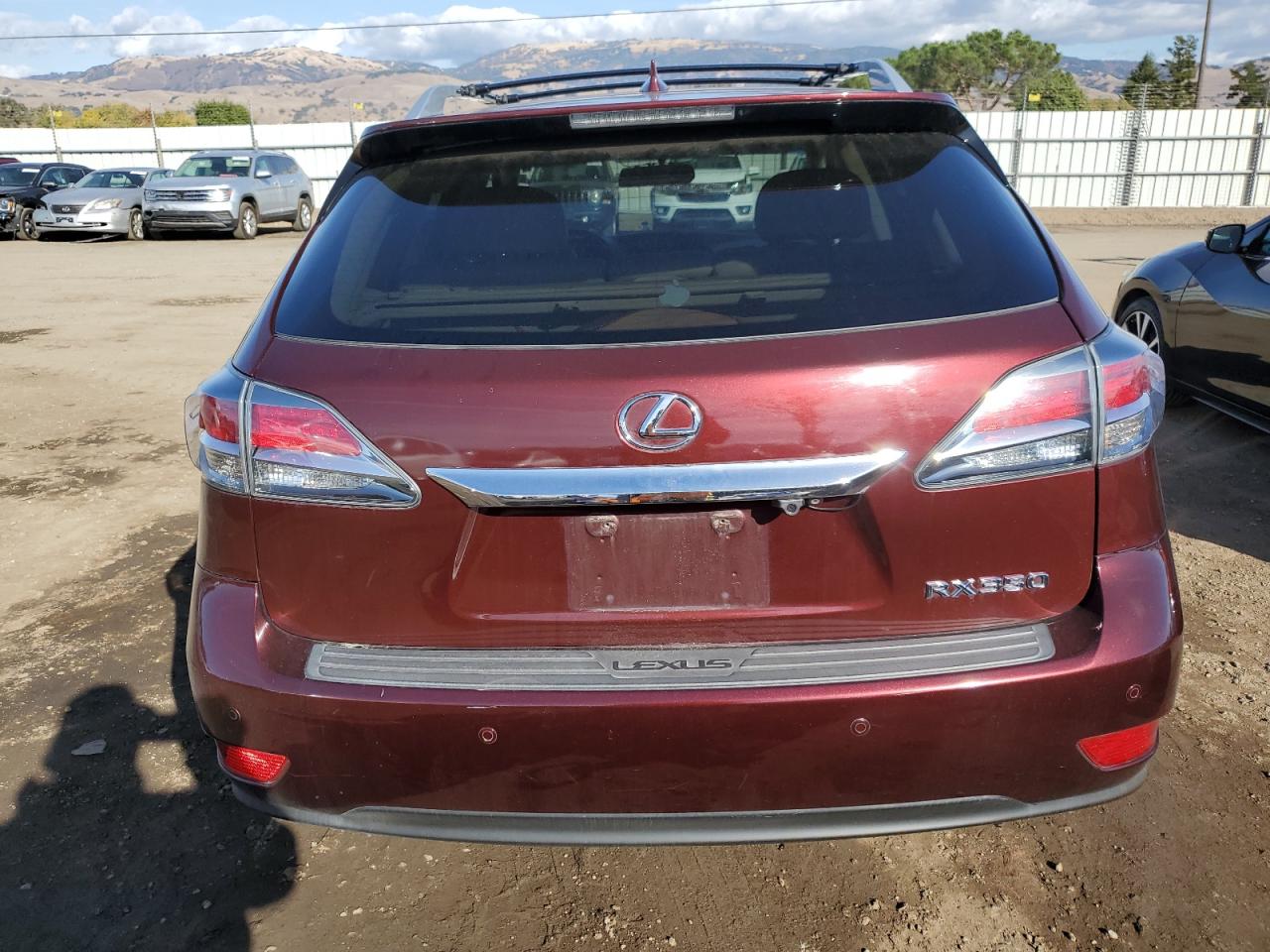 2015 Lexus RX VIN 2T2BK1BA8FC287032 Copart auction photo, front end / undercarriage damage thumbnail 6