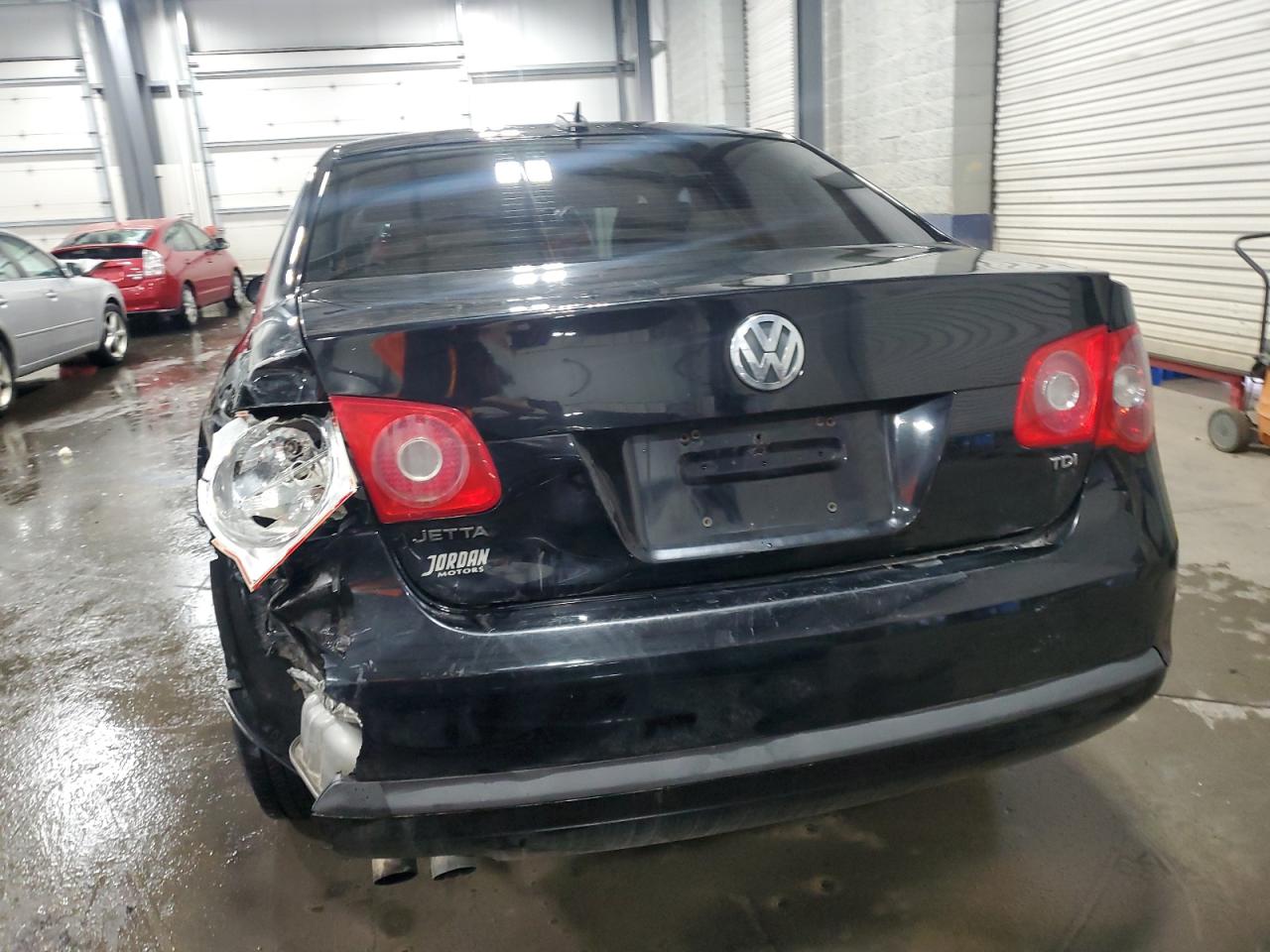 2006 Volkswagen Jetta VIN 3VWDT71K06M752110 Copart auction photo, rear end damage thumbnail 6