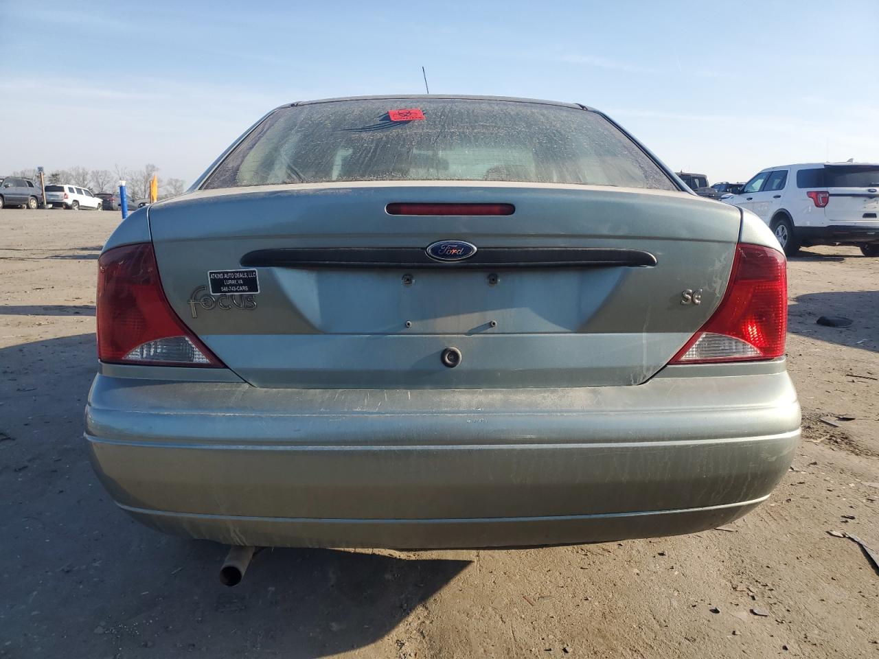 2004 Ford Focus VIN 1FAFP34314W127053 Copart auction photo, front end damage thumbnail 6