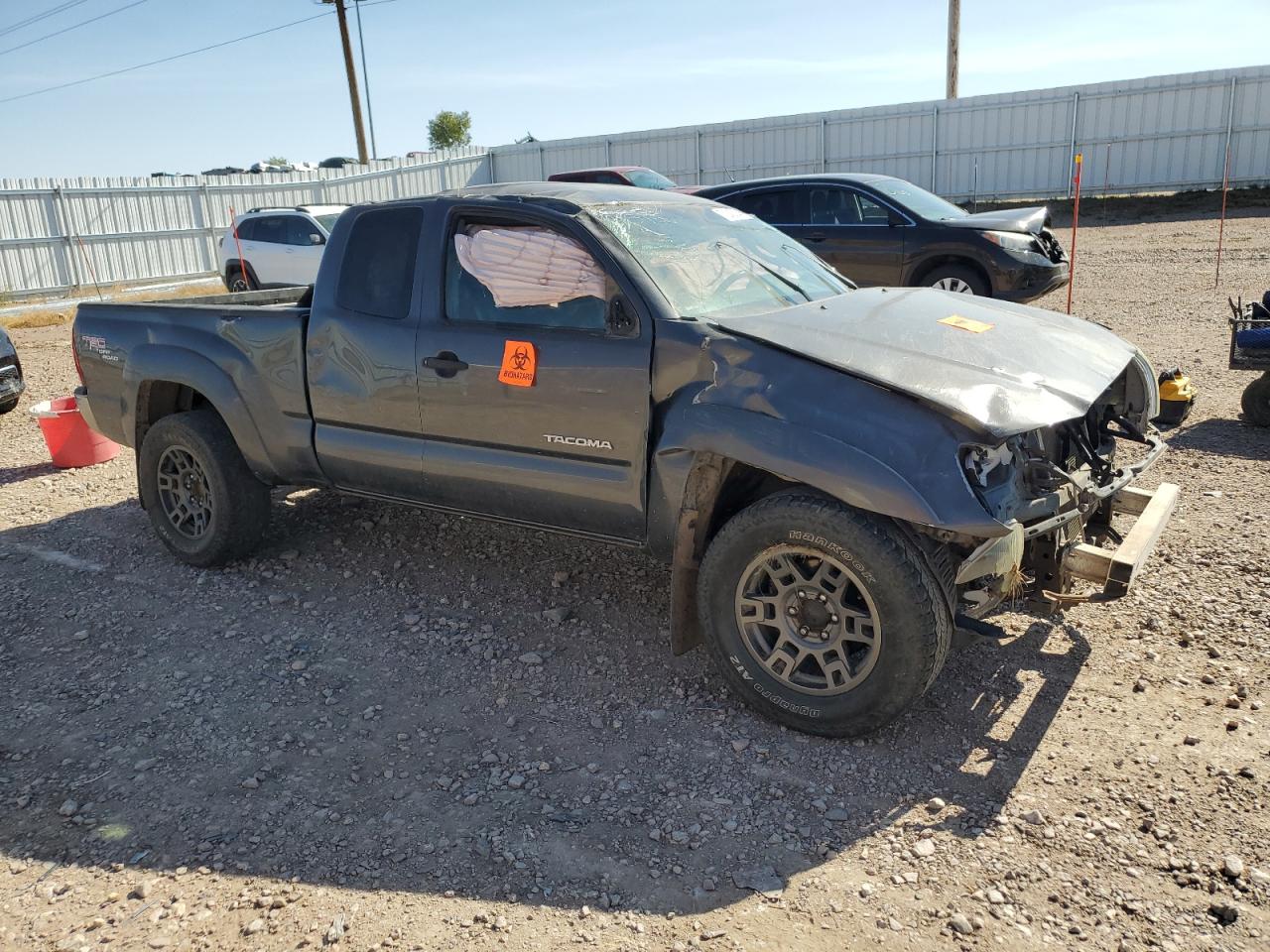 2009 Toyota Tacoma VIN 5TEUU42NX9Z618560 Copart auction photo, all over damage thumbnail 4