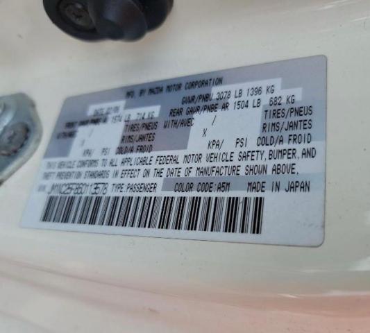 2006 Mazda MX-5 VIN JM1NC25F860113578 Copart auction photo, minor dent/scratches / normal wear damage thumbnail 10