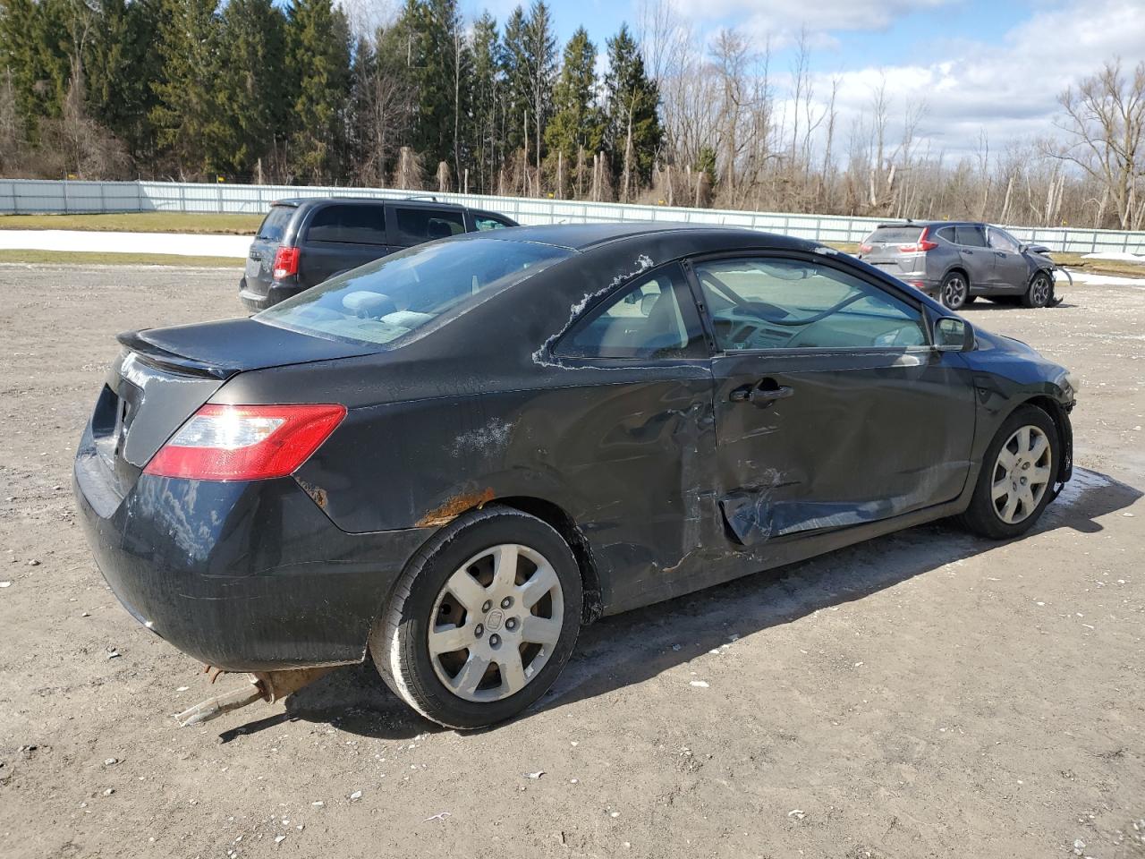 2009 Honda Civic VIN 2HGFG12609H511800 Copart auction photo, all over damage thumbnail 3